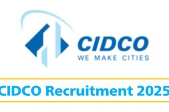 CIDCO Recruitment 2025 Job Vacancy