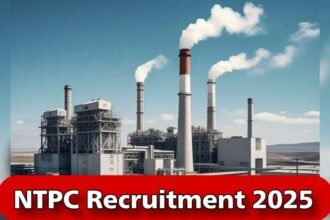 NTPC Recruitment 2025 Apply Online 400 Vacancies