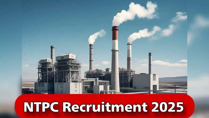 NTPC Recruitment 2025 Apply Online 400 Vacancies