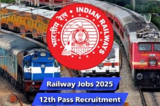 Railway Jobs 2025 12th Pass Recruitment Last Date February 21